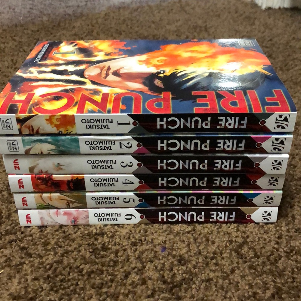Fire Punch manga vol. 1-6
